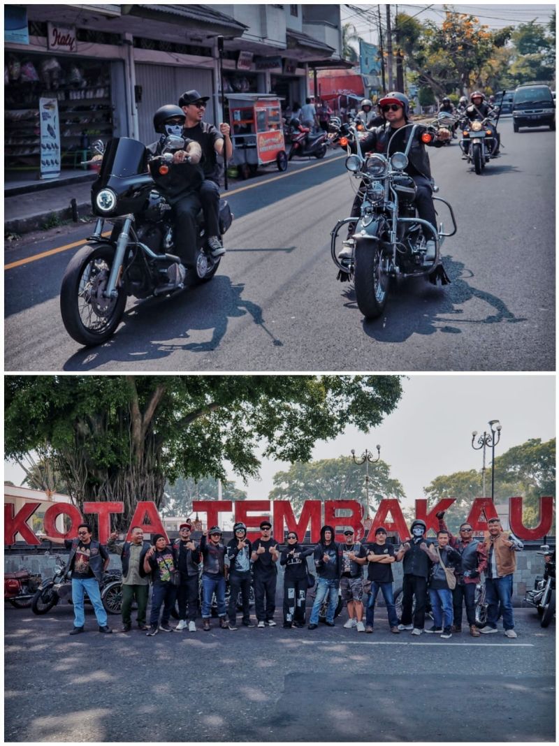 Musisi Rock Papan Atas Diajak Keliling Temanggung Naik Moge MACI Sebelum Guncang Rust and Riff Bolo Pitu