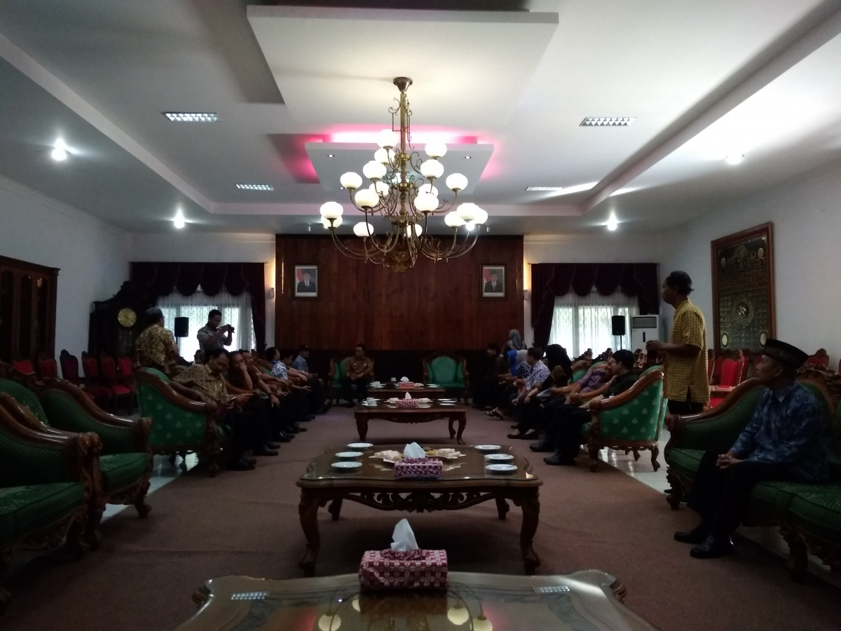 KUNJUNGAN TIM PROVINSI KE DESA GIYONO KECAMATAN JUMO  KABUPATEN TEMANGGUNG