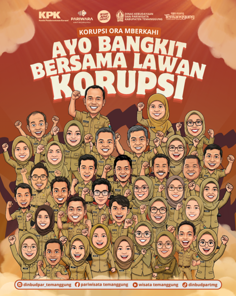 Korupsi ora Mberkahi, Ayo Bangkit Bersama Lawan Korupsi