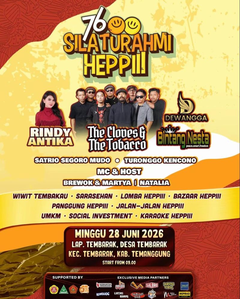 NI DIA YANG DITUNGGU-TUNGGU! CATAT TANGGAL DAN LOKASINYA
