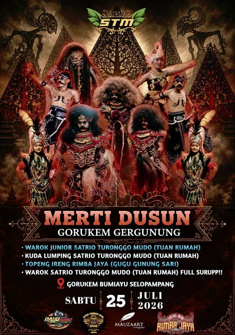 MERTI DUSUN GORUKEM GERGUNUNG