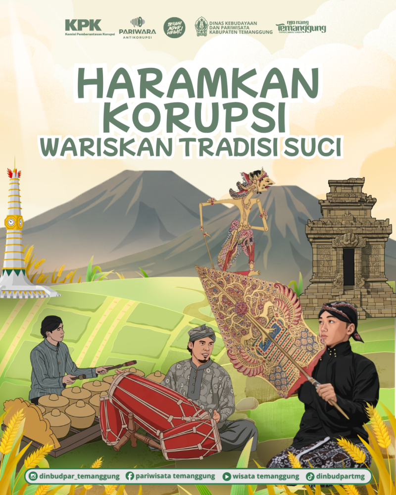 HARAMKAN KORUPSI, WARISKAN TRADISI SUCI