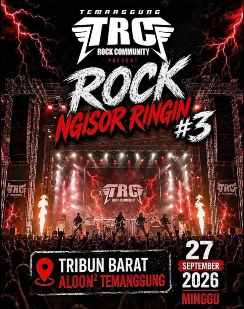 ROCK NGISOR RINGIN #3 AKAN DATANG!